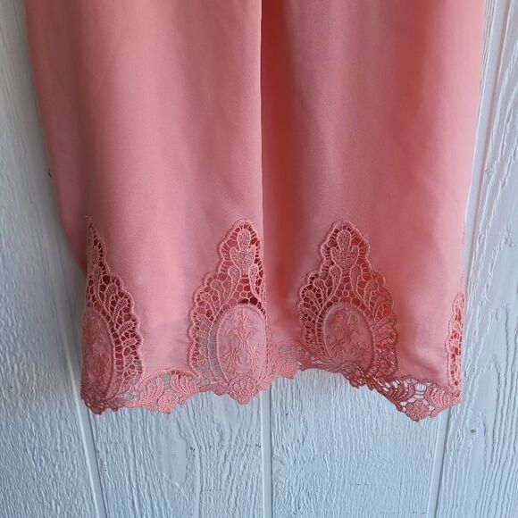 TOBI Salmon Color Slip mini Dress - Picture 3 of 4